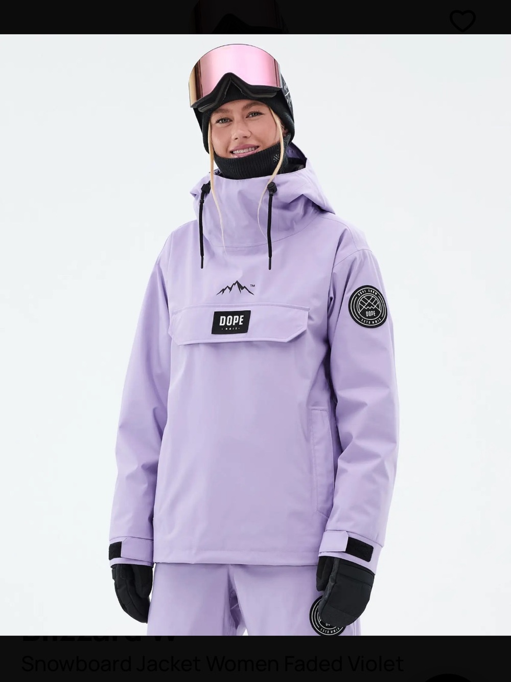 Blizzard W Faded Violet Jacket by Dopesnow